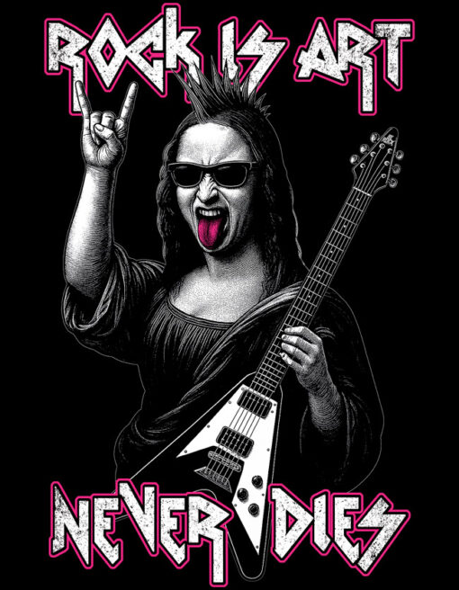 Rock is Art Desing