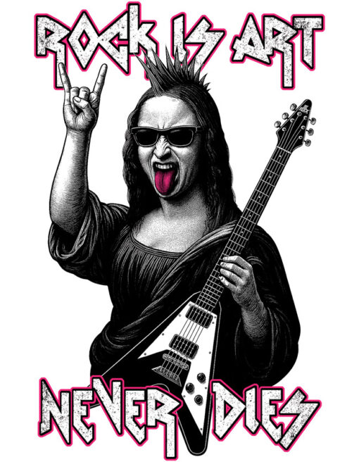 Rock is Art Desing blanco
