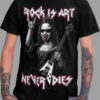 Camiseta Be Rock- Rock is Art Negro